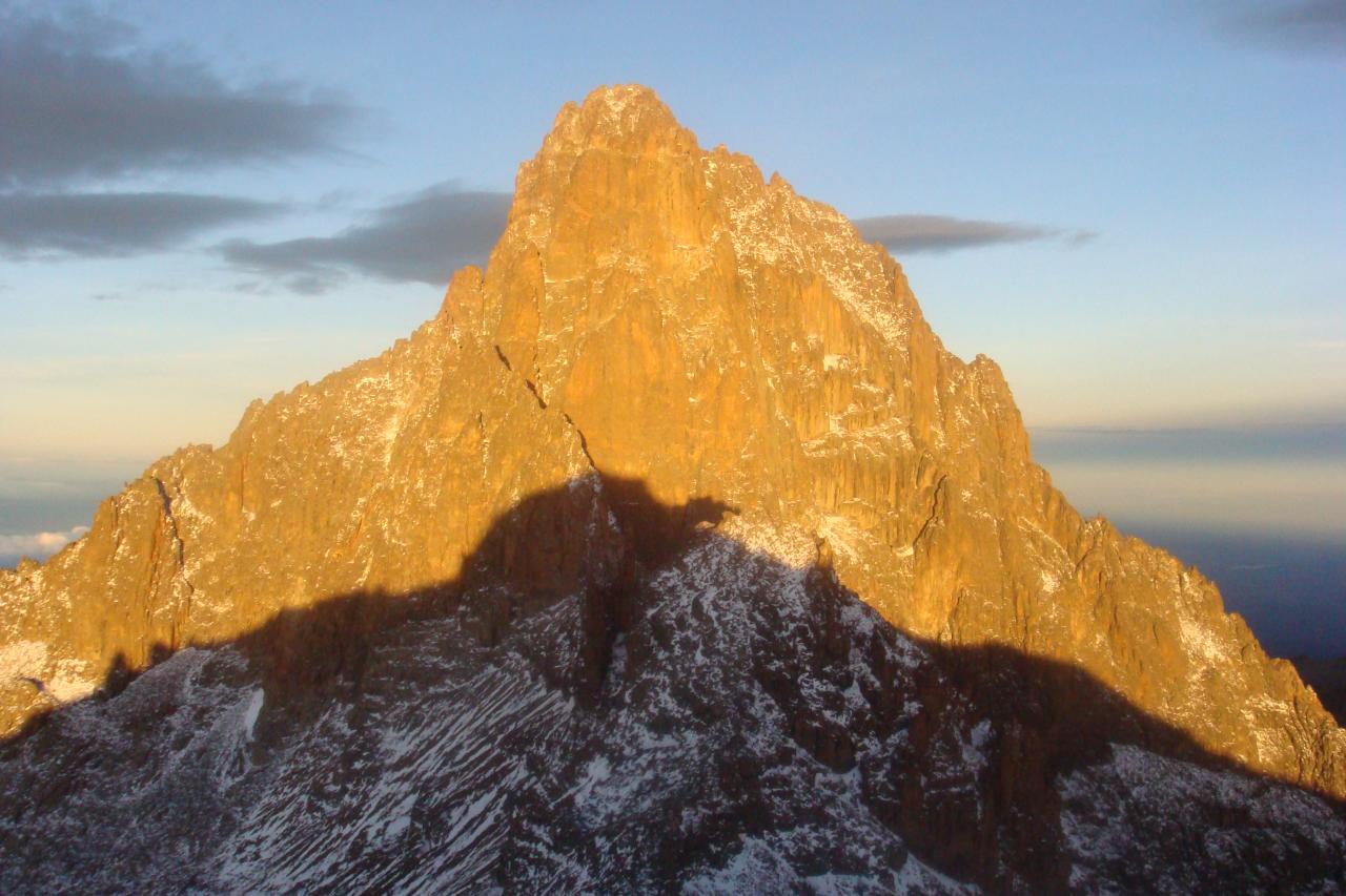 Mount Kenya Trekking - YHA Kenya Travel Mountain Adventures.