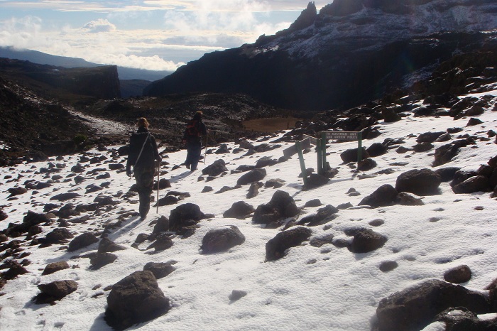 Mount Kenya Trekking Tours - YHA Kenya Travel Guided Mountain Adventures.