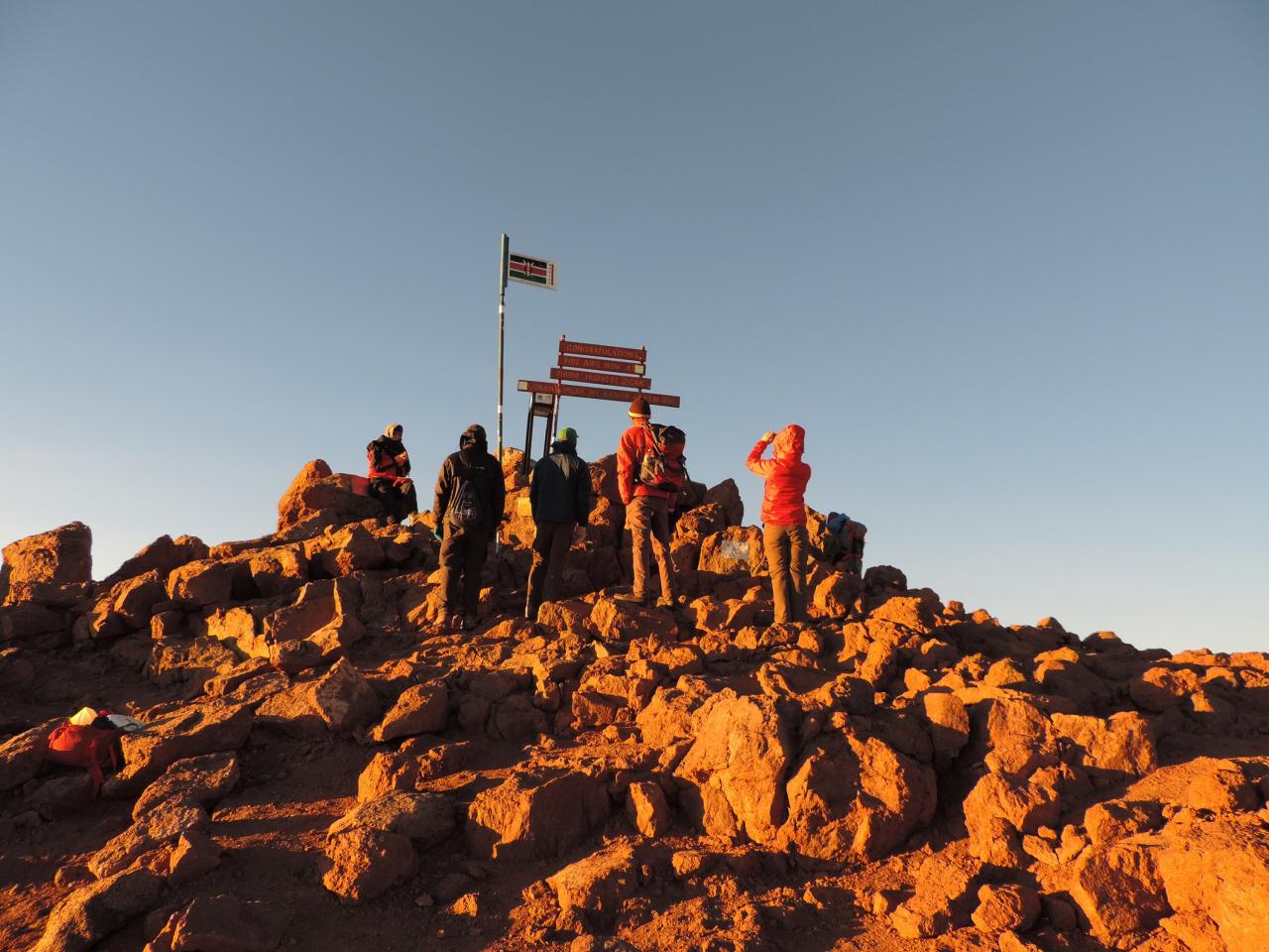 Climbing Mount Kenya withYHA Kenya Travel Tours and Safaris.
